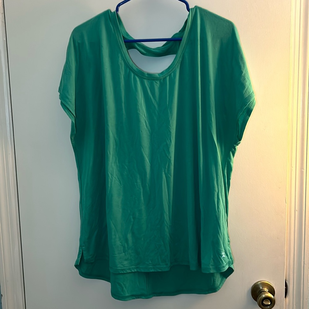 Xersion xxl aqua green tshirt
